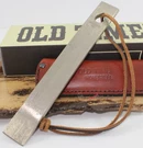 Schrade Old Timer HS1 Honesteel Knife Sharpener And Honing Leather Sheath. Fixed Price $31.95.