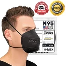Accumed N95 Mask Black Made In Usa Particulate Respirator Protective Face. Fixed Price $26.00.