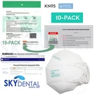 10/PACK 95-KN Masks Respirator Mouth Protective KN95 Face. Fixed Price $11.99.