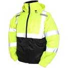 Tingley Bomber Ii Hooded Jacket, Fluorescent Medium, Safety Green. Fixed Price $68.99.