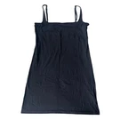 Gretchen Scott Black Spaghetti Strap Square Neck Mini Slip Dress Women's Xs. Fixed Price $28.00.