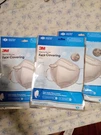 Packs 3M Filtering Barrier Face Covering, AFFM-3, One Size, White (9). Fixed Price $30.00.