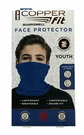 *new* Copper Fit Guardwell Face Protector Mask Youth Blue - Ages 8+. Fixed Price $8.99.