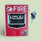 Red Manual Fire Alarm Pull Station With Key Emergency Safety Device For Building. Fixed Price $28.00.