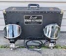 Rare Vintage Aviation Scott Demand Respirator Set W/ Filter Tank & Case 26850. Fixed Price $299.95.