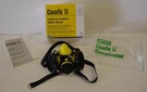 Comfo Ii Respirator Small Facepiece Black Works W/ Binks Cartridges Not Included. Fixed Price $26.00.