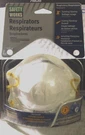 Safety Works ,N95, Harmful Dust Respirator, 2 Pk, #00817633, New In Retail Pack!. Fixed Price $5.47.