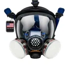 Parcil Safety PD-100 Full Face Gas Mask Respirator W/ Filter Eye Protection. Fixed Price $117.96.