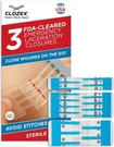 Clozex Emergency Laceration Closures - Repair Wounds 3 Piece Assortment. Fixed Price $51.29.