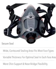 Honeywell Paint Pesticide Mask OV/R95 Respirator Large RWS-54028. Fixed Price $30.00.
