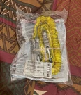Miller 219WLS-Z Lanyard W/ Locking Snaps 7/6FT Shock-absorbing,yellow New Bag. Fixed Price $52.00.