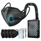 Electric Wearable Air Purifier Mask Hepa Filter Rechargeable Dust Work. Fixed Price $68.99.