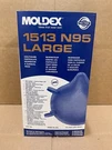 Moldex N95 Respirator Surgical Masks, Box Of # 1513, Large, Exp. Date 09/2030. Fixed Price $21.00.