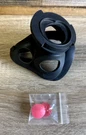 3M Scott Fire And Safety AV-3000 Ht Nosecup With Red Valve Medium 201127-02. Fixed Price $20.00.
