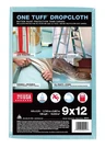 One Tuff Dropcloth 9FEET X 12FEET. Fixed Price $22.04.