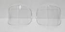 Drager Panorama Nova Mask R53070 F-pc Visor Glass Lot Of 2. Fixed Price $150.40.