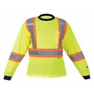 Viking 6015G-M Unisex High Visibility Long Sleeve Shirt, Polyester/cotton,. Fixed Price $26.95.