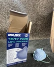 (qty 40) Moldex 1517 N95 Surgical Mask One Size Low Profile Nose Bridge. Fixed Price $63.18.