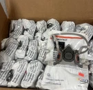 3M Half Facepiece Size Medium 6200 Box Of 24. Fixed Price $150.00.