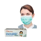 Valumax 5630E-GR Ultra 3-IN-1 Earloop Face Masks Green 50/BX. Fixed Price $15.12.