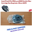 Scott P1/P3/P3R/PRSL PRO2000 Particle Filter Cartridge Gas Respirator 40MM Nato. Fixed Price $50.00.