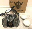 Parcil Distribution PD100 Respirator Full Face Gas Mask-standard Astm E2952-17. Fixed Price $85.49.