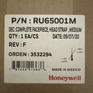 Honeywell RU65001M Medium Full Face Respirator W/ Headstrap New In Box. Fixed Price $109.50.