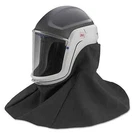 3M Versaflo M-407 Respiratory Helmet W/ Faceshield & Flame-resistant Shroud. Fixed Price $1109.20.
