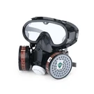 Emergency Survival Safety Respiratory Gas Mask Goggles Dual Protection Filter. Fixed Price $37.99.