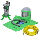 Complete Rpb Nova 3 Sandblast Hood Fresh Air Breathing System Filter Cooler. Fixed Price $2878.80.