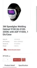 3M Speedglas Auto-darkening Welding Helmet Black 9100X Sensor. Fixed Price $299.99.