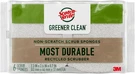 Scotch-brite Greener Clean Non-scratch Scrub Sponge, 6 Pack, Units White. Fixed Price $12.36.