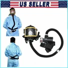Full Face Gas Mask Flow Respirator Electric Supplied Air Fed System Device. Fixed Price $119.99.