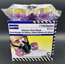 Honeywell North 7700 Series Silicone Half Mask Respirator Medium W/ P100 Filter. Fixed Price $23.99.