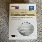 Honeywell Disposable Dust Mask, Box Of 50 (RWS-54001). Fixed Price $9.75.