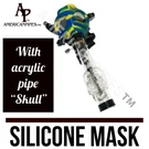Inhale High Quaity Silicone Gas Mask Smoking Hookah Pipe Skull Design. Fixed Price $29.95.