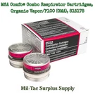 Msa Comfo Combo Respirator Cartridges, Organic VAPOR/P100 (gma), 815178. Fixed Price $71.25.