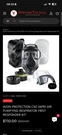 Avon C50 First Responder Kit 70501/555 New In Box Size M. Fixed Price $700.00.