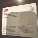 3M Particulate Filter N95 SN11. Fixed Price $11.95.