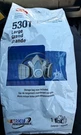 New 3M Dual Cartridge Respirator Face Mask 5301 Large & Storage Bag Free Ship!!. Fixed Price $27.00.