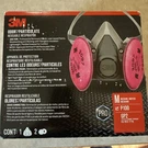 New 3M P100 Medium Mold And Lead Paint Removal Pro Respirator 91959 6297. Fixed Price $15.00.