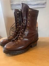 Hathorn Explorer Wildland Firefighting Boots Size 8D, Brown, Vibram Soles. Fixed Price $275.00.