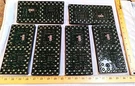 Lot Of Three Daktronics Green Led Digits (0A-1611-5303) Fuel Price Component. Fixed Price $225.00.
