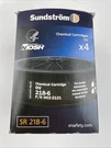 Sundstrom Respirator Chemical Cartridges Ov Sr 218-6 H02-2121 4 Pack. Fixed Price $50.00.