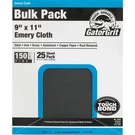 Gator Blade 9 In. W X 11 150 Grit Emery Cloth (25-PACK) 4245. Fixed Price $23.07.