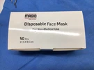 Magid 3 Ply Disposable. Face Mask With Adjustable. Nose Bridge -50 Pack. Fixed Price $5.00.