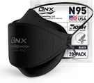 Bnx N95 Mask Niosh Certified Made In Usa Particulate Respirator Protective Face. Fixed Price $38.18.