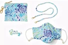 Lilly Pulitzer Adult On The Mask Set - Lanyard Extender Pouch Logo. Fixed Price $14.90.