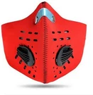 Jonty Multiusage Face Mask With Breathing Valve - Red. Fixed Price $14.99.