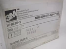 Box Of 200 3M W-9410-3 Plastic Facesheild Coverssize 5.5 10.5" Old Stock P5-2. Fixed Price $189.95.
